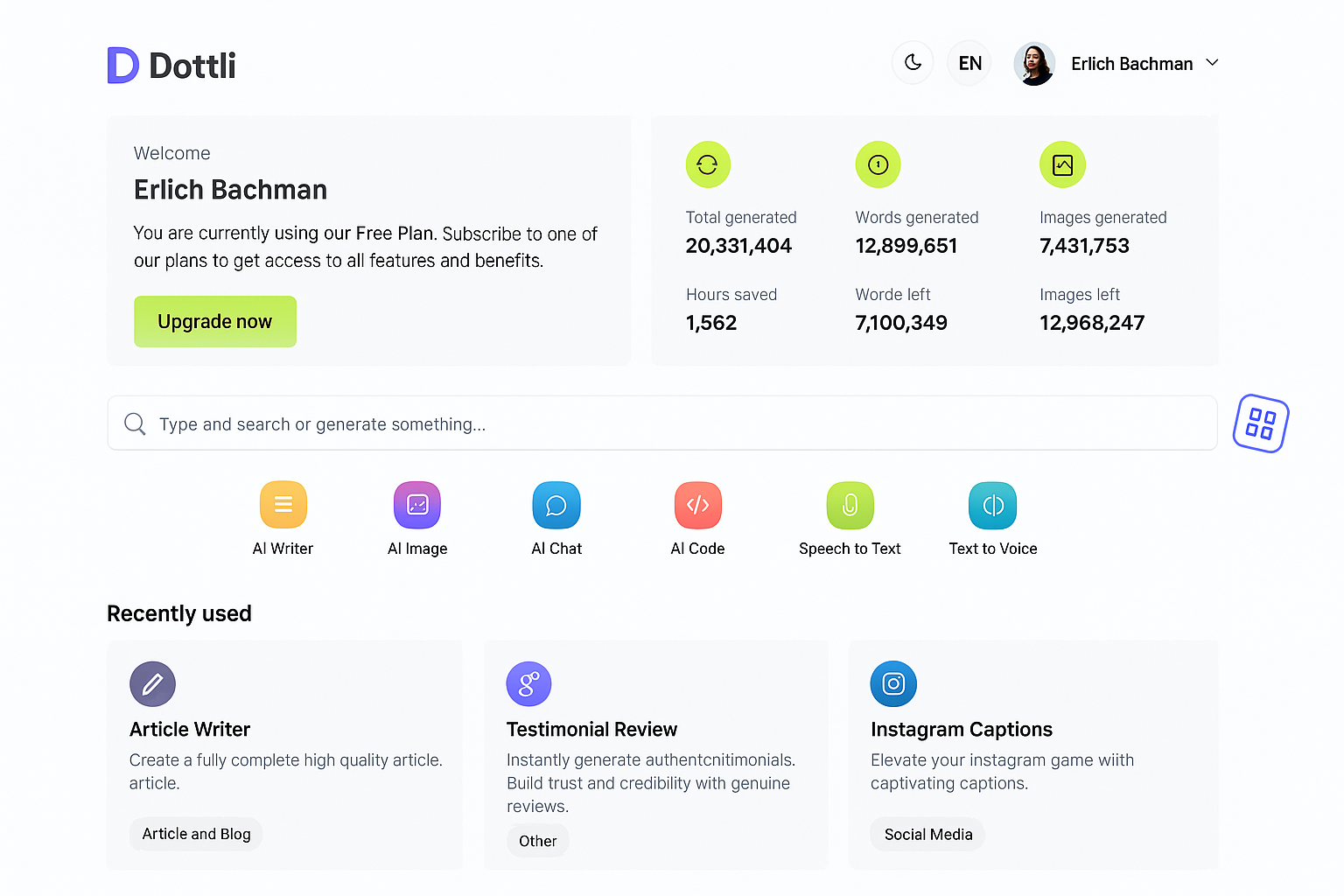 Application preview